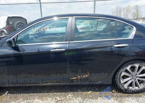 2013 Honda Accord Sport из США, поврежденный, VIN 1HGCR2F59DA185362